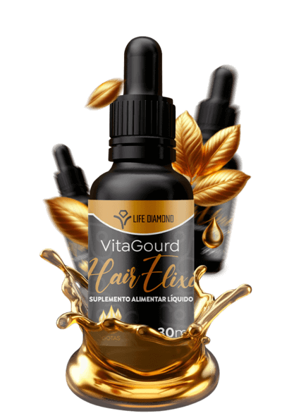 Vita Gourd Hair Elixir: Fortaleça seus cabelos com este elixir natural. Promove crescimento capilar e previne a queda. Confira agora!